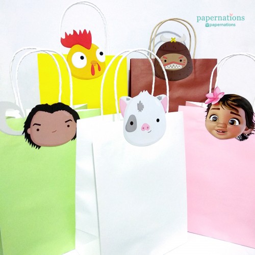 Moana Paper Bags